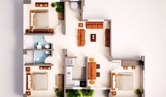 3 BHK Floor Plan